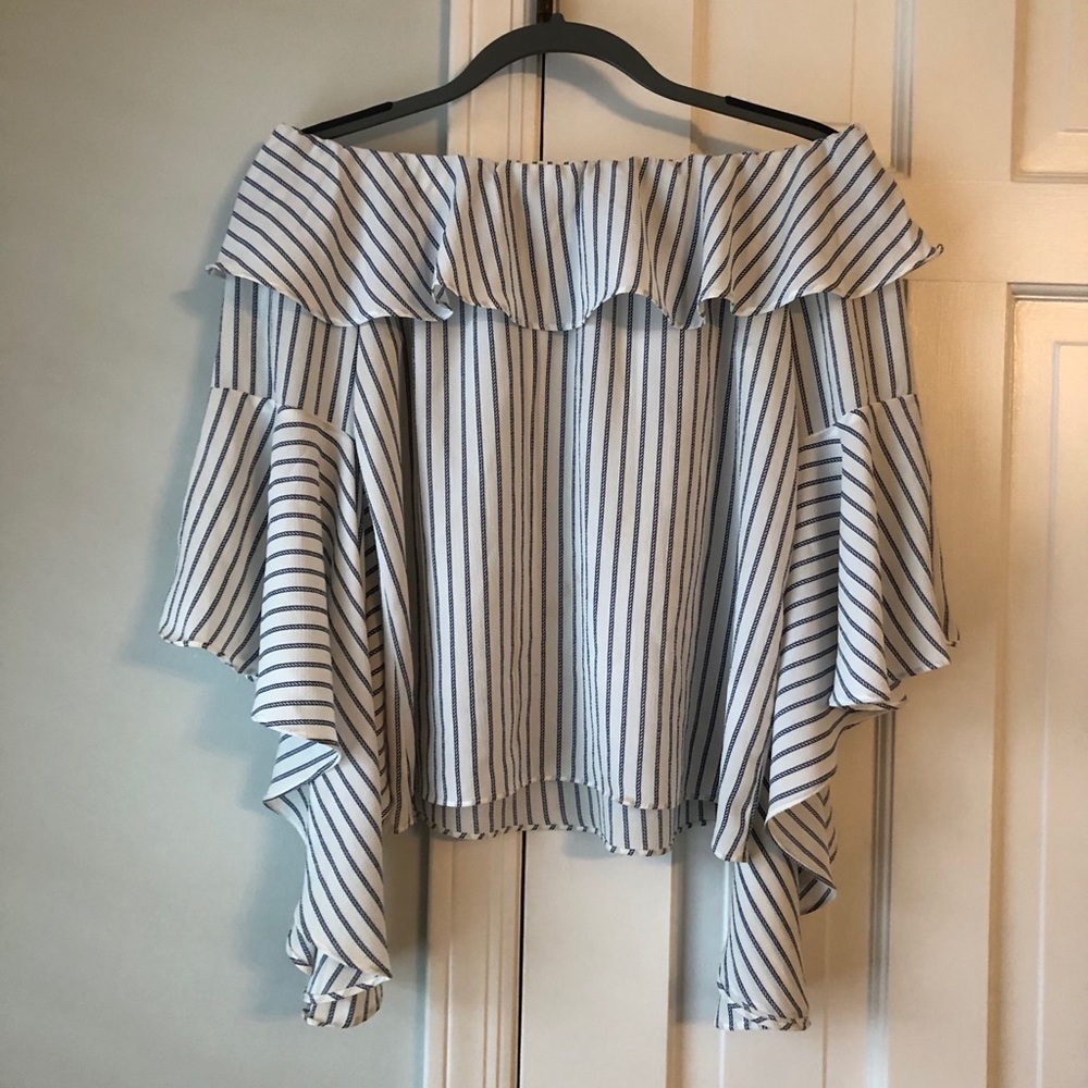 off the shoulder blouse